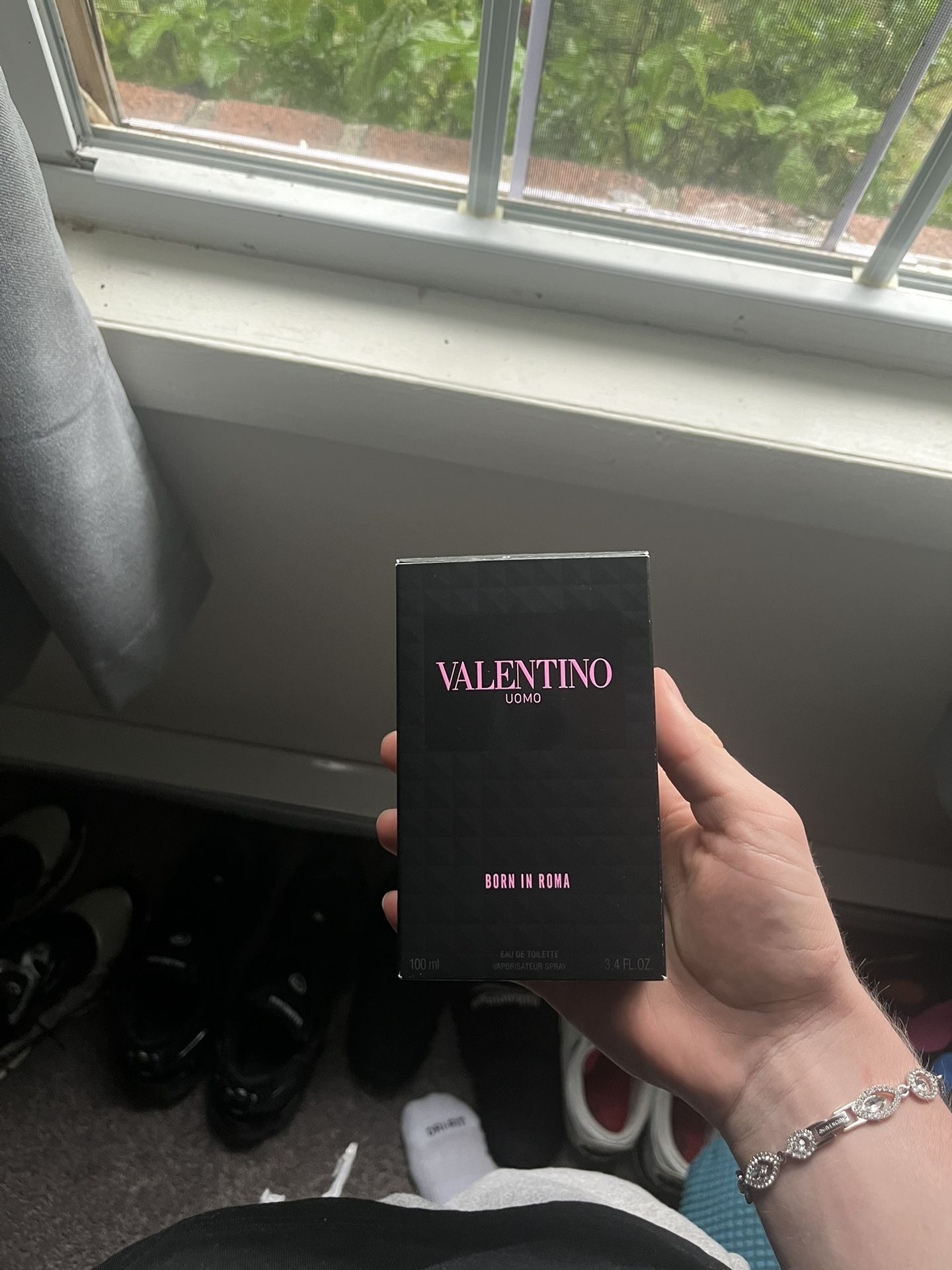 VALENTINO UOMO BORN IN ROMA INTENSE EAU DE PARFUM SPRAY 3.4 Oz / 100 ml FOR MEN
