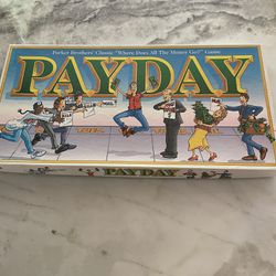 Payday Board Game (Original, Complete) 