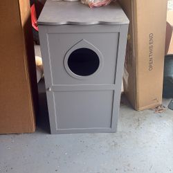 Cat Litter Box Cabinet