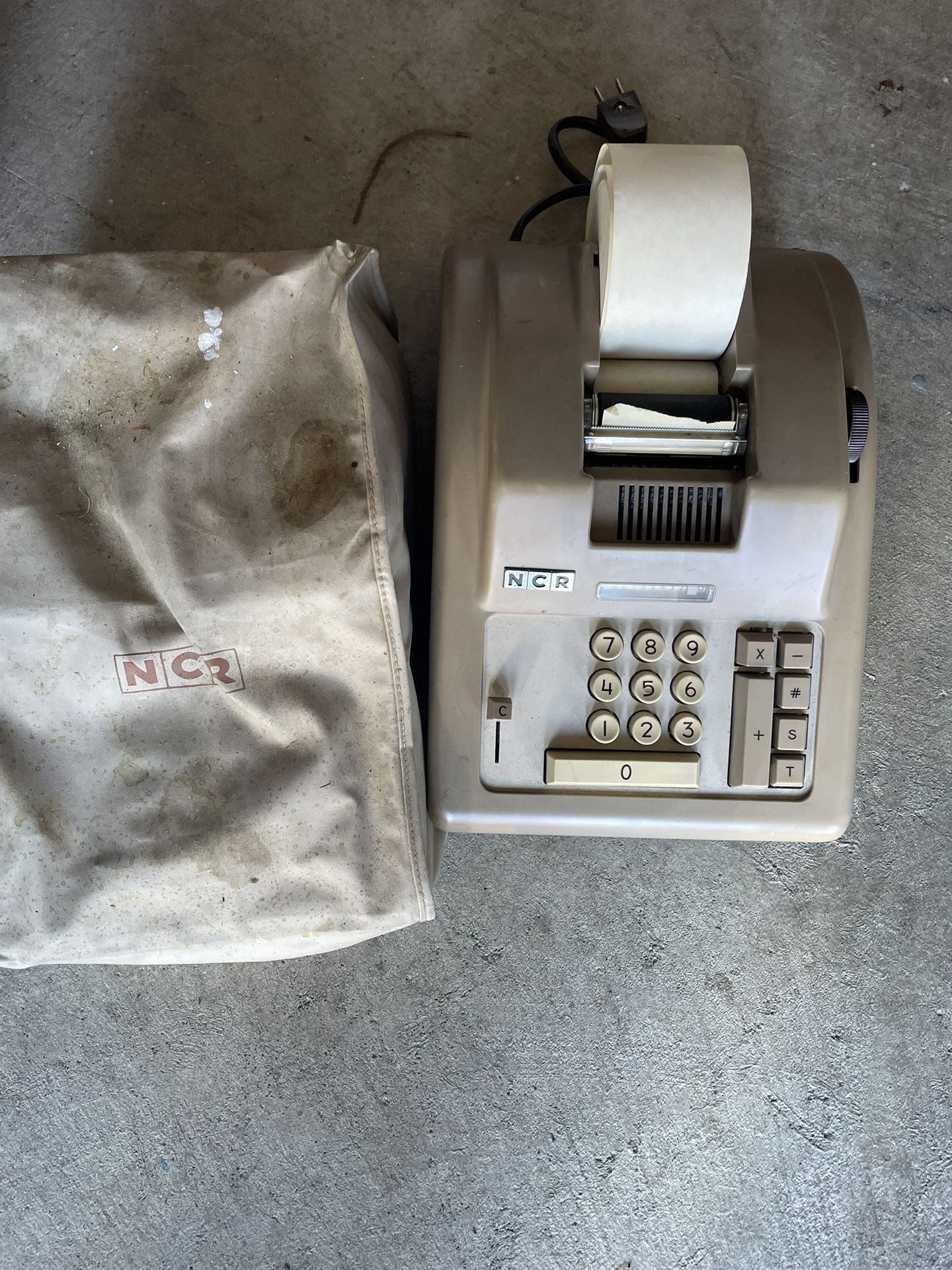 Vintage Receipt Printer