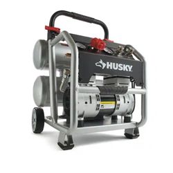 Husky 4.5 Gallon Silent Air Compressor 