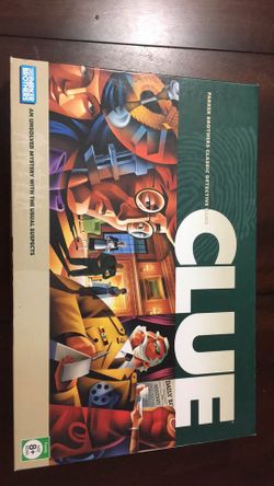 Clue Board Game - Classic Mystery Family Board Game - Excellent Condition - Whodunit Game