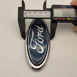 115mm Ford emblem Fiesta, Focus, Transit, Ka, Mondeo, Kuga, Galaxy, C-max, S-max