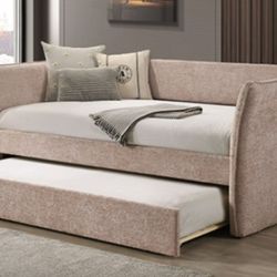 Brand New Pink Twin Size Daybed w Trundle Bed