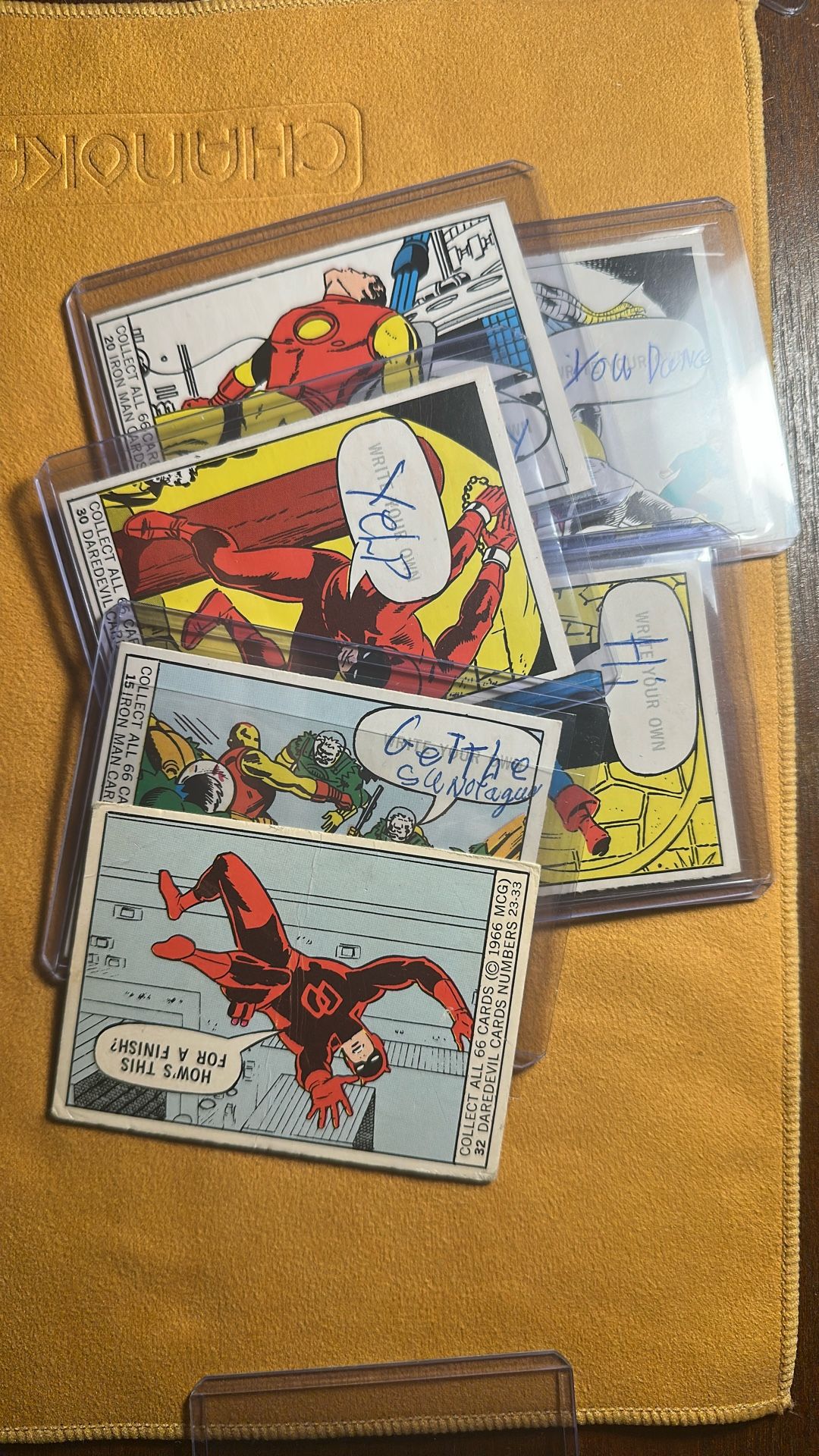 1966 Donnie’s Marvel Cards Spider-Man 