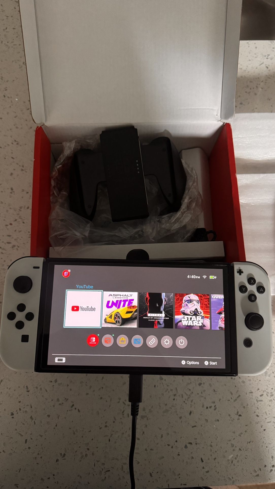 Nintendo Oled With Full Accessories