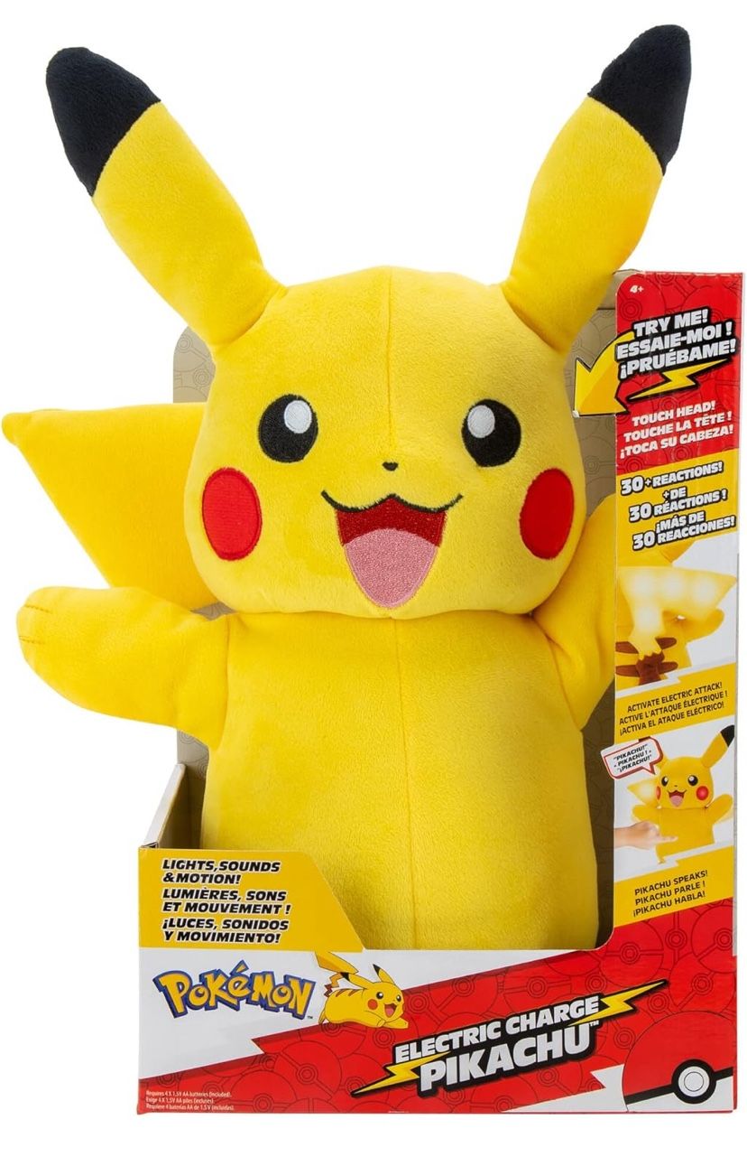 Pokemon Electric Charge Pikachu, Yellow