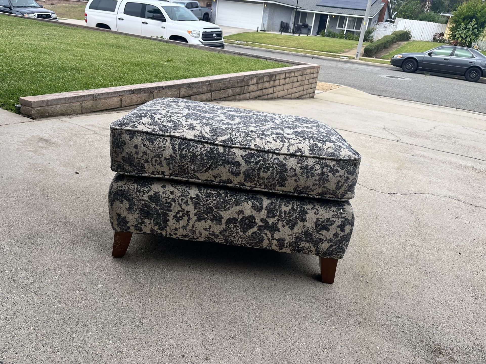 LazBoy Fabric Ottoman