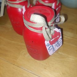 Mason Glass Jar Yar With Wooden Tags