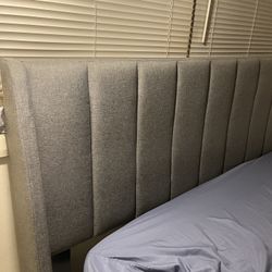 Grey Head Board 