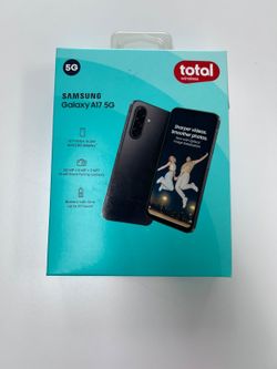 Get new samsung A17 5G for free at Total wireless store (plan and tax charges may apply)