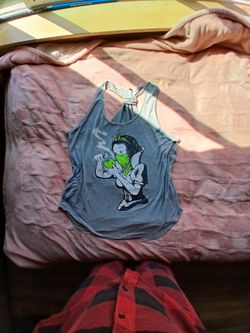 Punk Disney princess tank tops