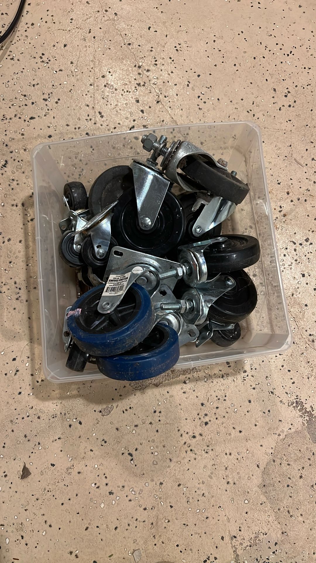 Box of Assorted Wheels