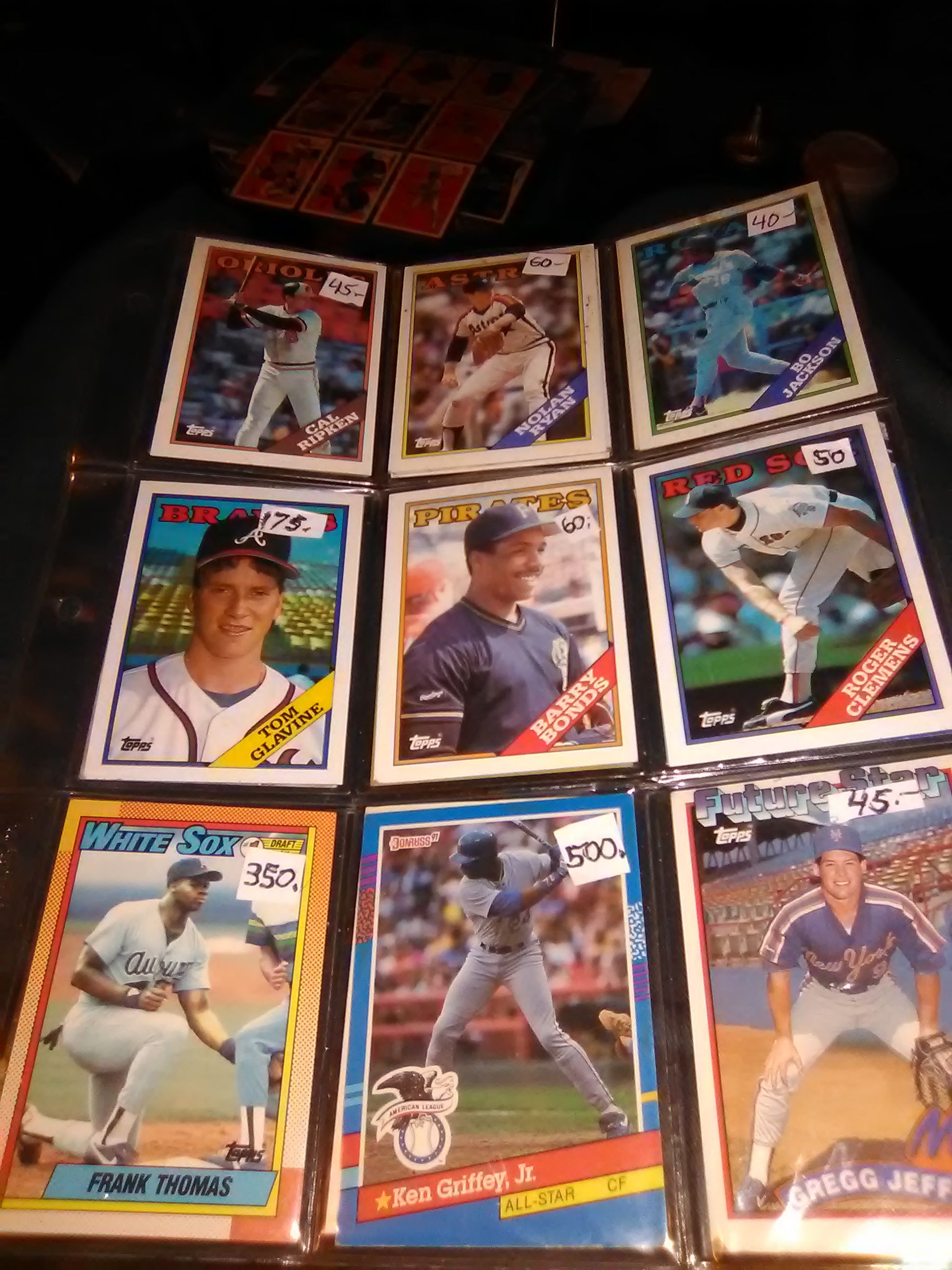 1988-1999 Baseball Cards