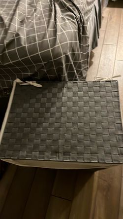 $8 Large laundry basket grey