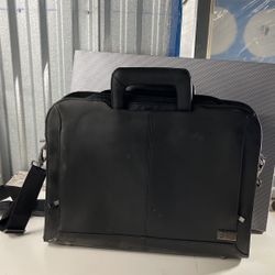 Dell Leather Laptop Bag With Strap It Will Fit 12” To 14” Laptops And Tablets