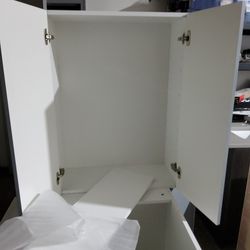 White Cabinet Boxes In All Sizes (No Doors)