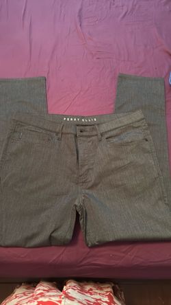 Perry Ellis Men's Gray Jeans 36x30
