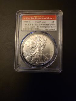 2021-s Uncirculated Silver Dollar 