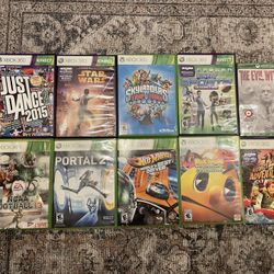 10 Games Xbox 360 CD