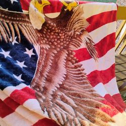 Veteran Eagle Blanket(2)
