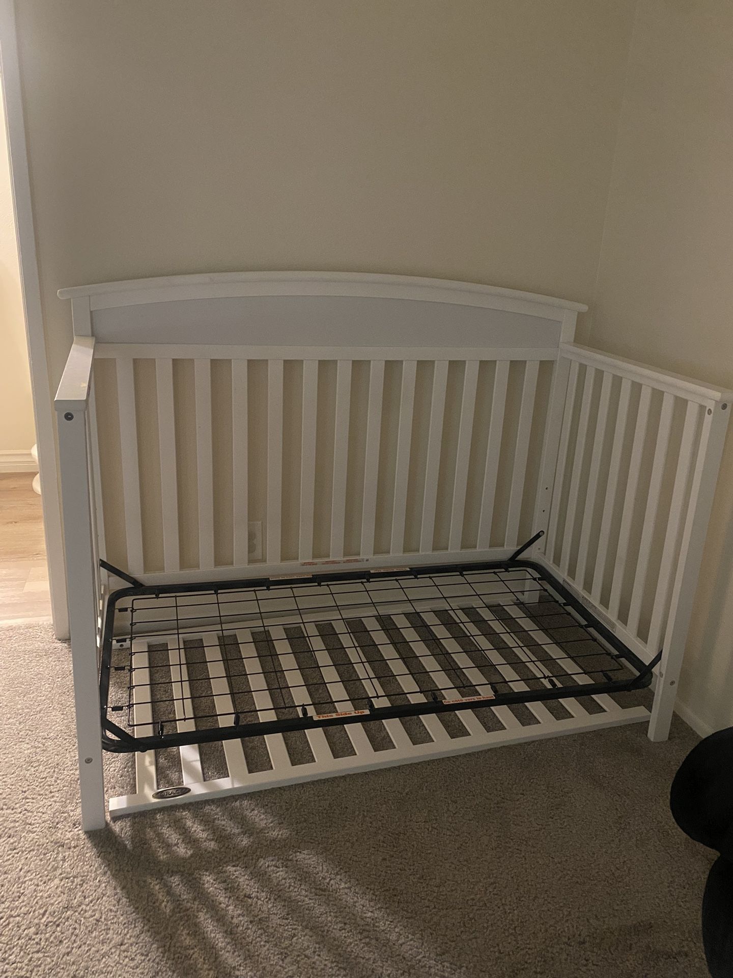 Baby Or Toddler Crib: White