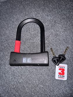 Seatylock Mason U Lock for Bikes or Scooters