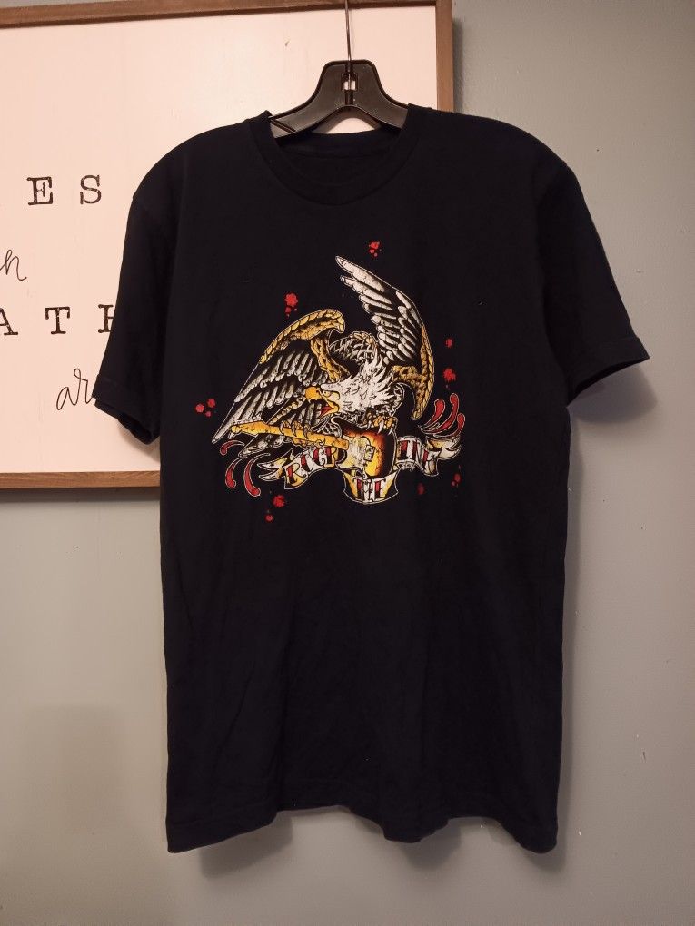 Rock The Ink 2008 Rock Band Concert Tour Shirt. Mens Size. LG.