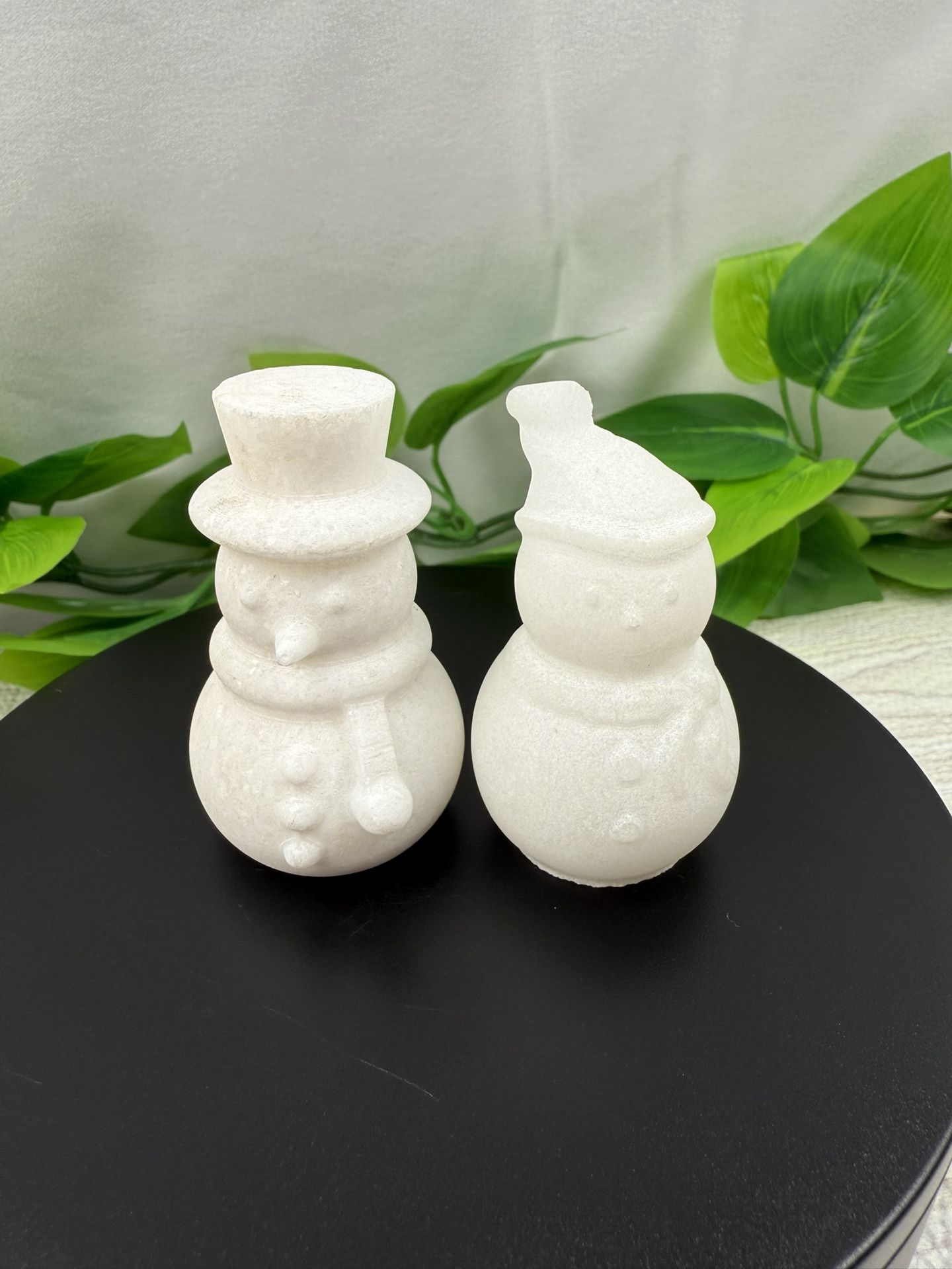Crystal Jade Snowmen