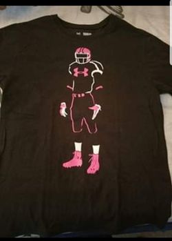 Boys football shirt Breast Cancer Awareness