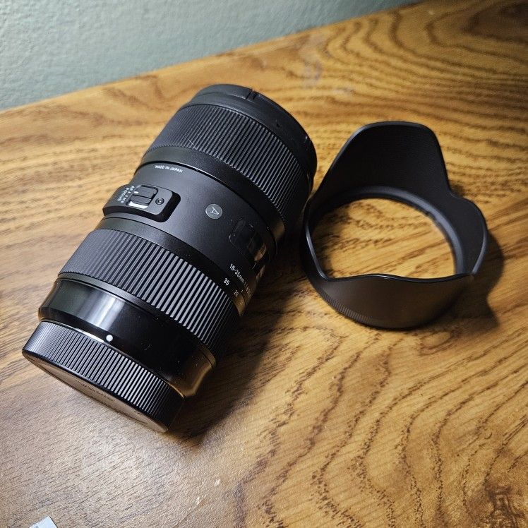 Sigma 18-35mm F1.8 Art DC HSM Lens