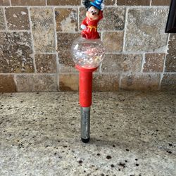 Disney Fantasia Sorcerer Snow Globe Light Up Wand