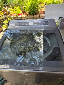 Whirlpool washer and dryer