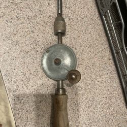 1939 Stanley Hand drill Antique Tools 