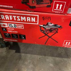 Craftsman 10in Table Saw
