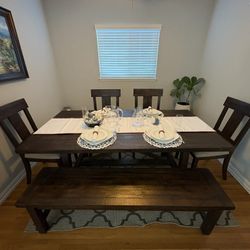 Dining Room Table And Seating
