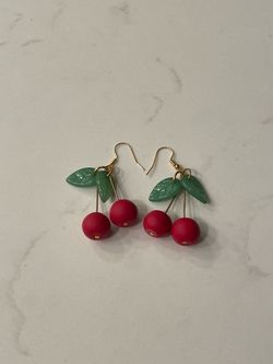 Cute Cherry Earrings