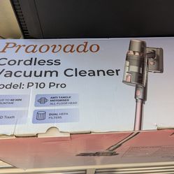 New cordless vacuum