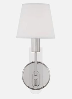 Visual Comfort Jake Sconce 14" in Polished Nickel