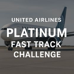 UNITED AIRLINES PLATINUM STATUS 120-DAY FAST TRACK – UPGRADE OFFER ENDS 6/30