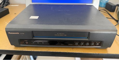Panasonic PV-7400 Omnivision VHS VCR 4-Head Video Cassette Tested Working