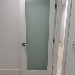Frosted Glass Door interior 30 X 80