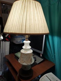 Vintage Table Lamp $40.00
