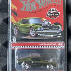 RLC Hot Wheels Mustang Boss Hoss 1:64 Car - Green (HGW16)