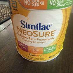 New Similac NeoSure  for babies 20 Dlls