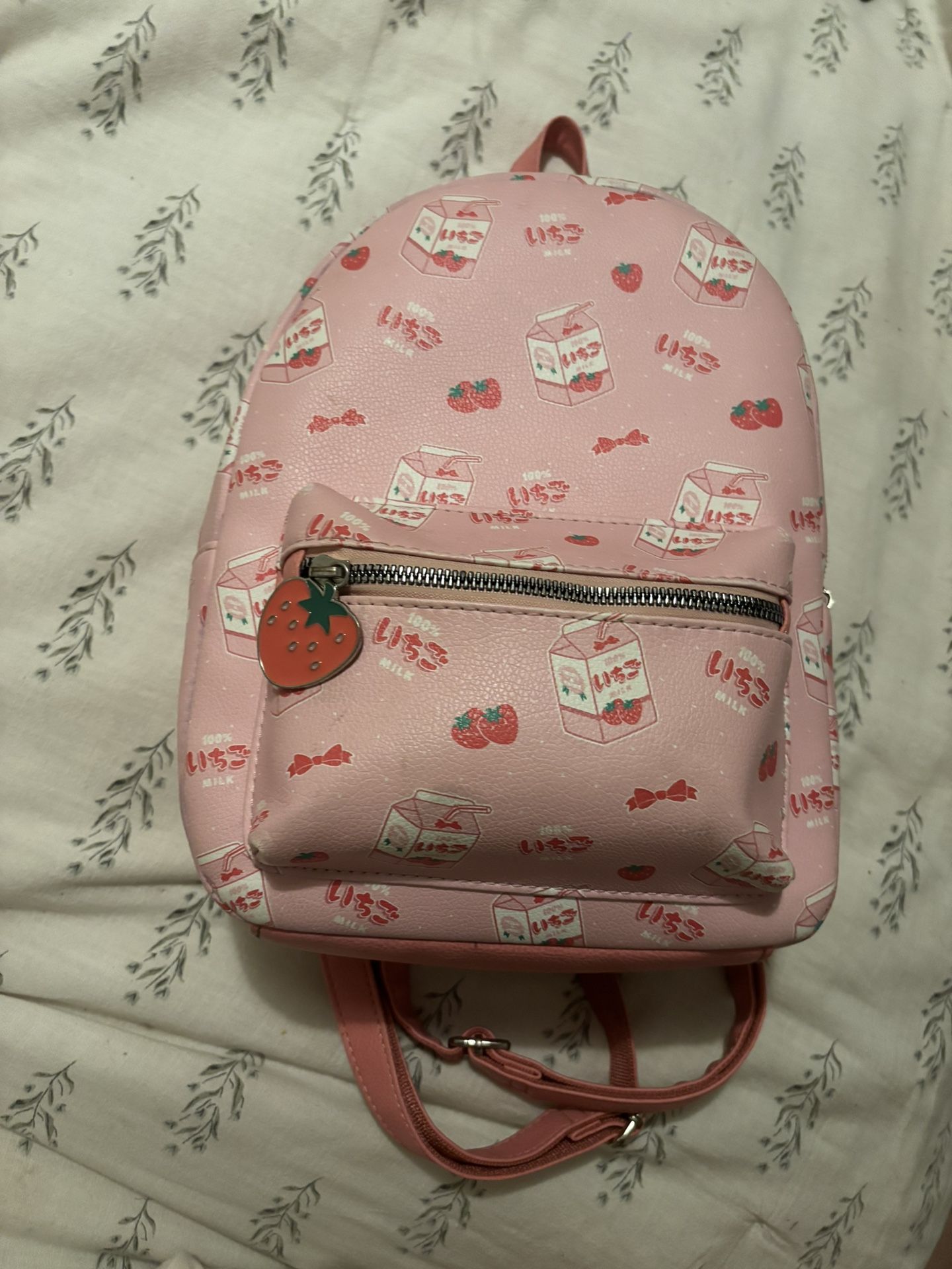 Strawberry 🍓 Pink Milk Backpack