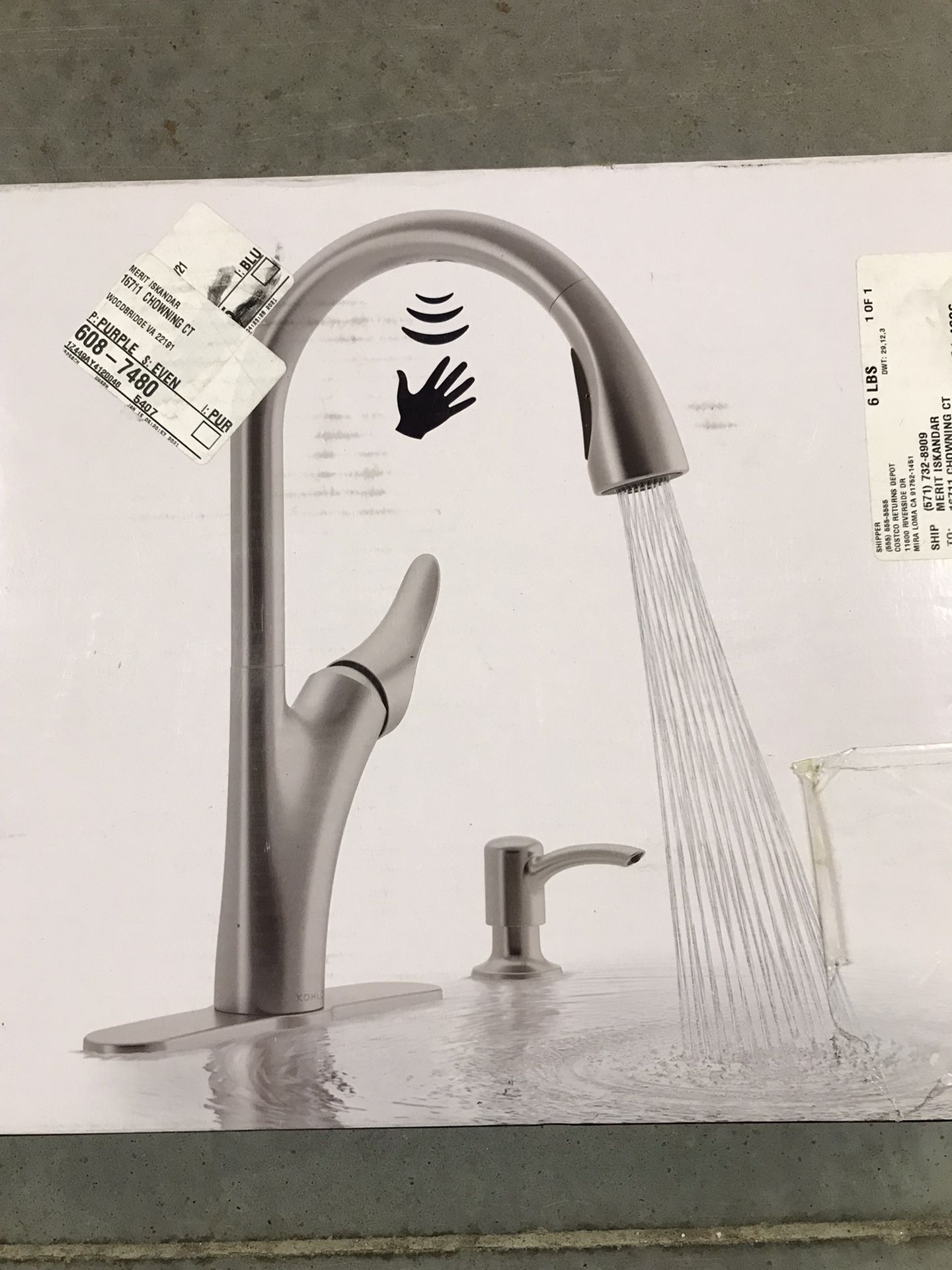 Kohler Touchless Faucet