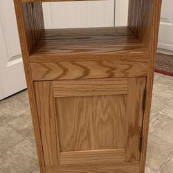 Handmade Oak Night Stand/End Table (Customizable)