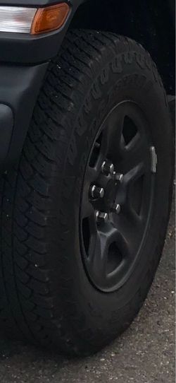 17” Rims for Jeep