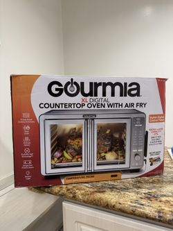 Gourmia XL Digital Air Fryer Toaster Oven with Single-Pull French Doors